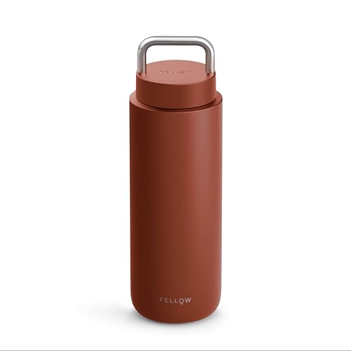 Fellow Carter Carry 32 oz Ceramic Lined Insulated Water Bottle, Leak-Proof