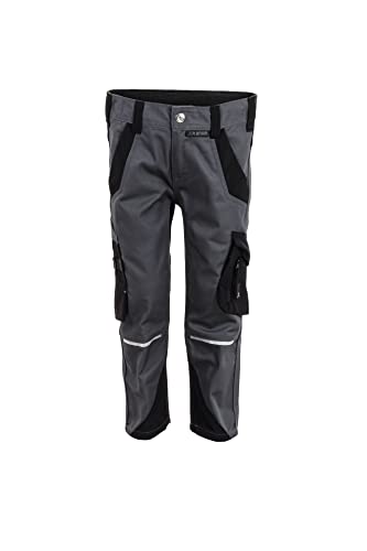 Planam Norit Kids Bundhose Schiefer/schwarz 170/176