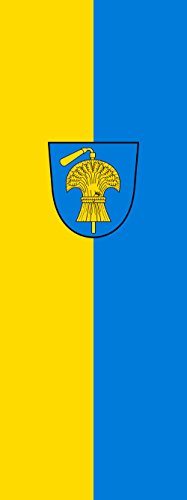 Drapeau Ofterdingen format portrait de 6m² mesurant 400x150cm pour mât extérieur - 2