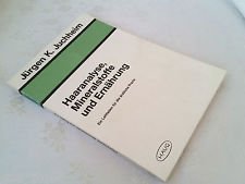 Haaranalyse, Mineralstoffe und Ernährung. Ein Leitfaden für die ärztlichen Praxis