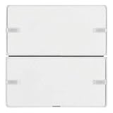 x Teclado KNX 2 fases, series berker Q.x de hager, blanco polar