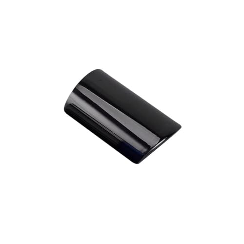 Tuyau d'échappement inox noir 76mm compatible avec VW Golf 6 Variante et Polo 6R