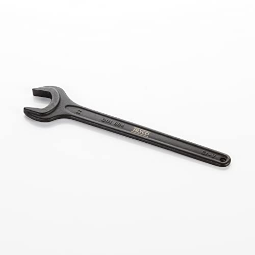 Clé fixe une bouche DIN 894 Alyco 190980 de 80 mm en acier - 4