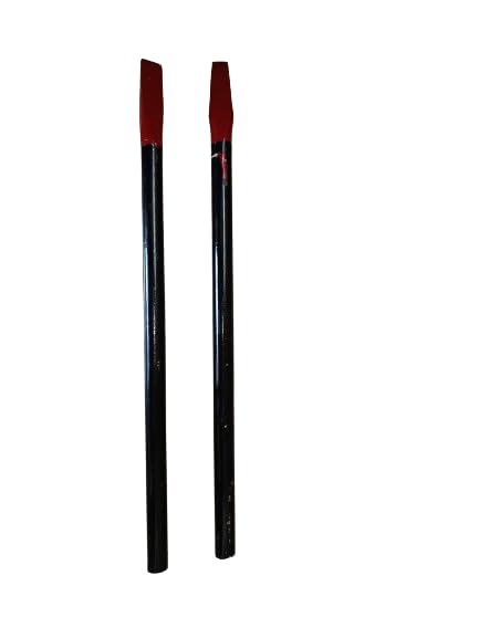 Generic 400 mm x 20 mm Carbon Steel Round Edge Hand Chisel Pair of Two-image-16