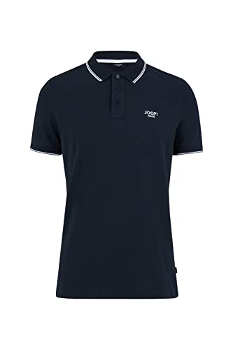 Joop! Jeans Herren Polo Shirt Agnello Piqué, Navy, M