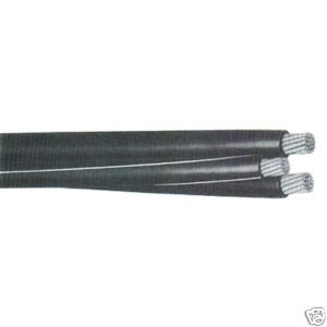 Nassau Electrical Supply 250' Monmouth 4/0 4/0 4/0 Aluminum Urd Triplex Cable Direct Burial Wire 600 Volt #TOP4