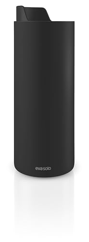 Eva Solo | Urban to Go Cup 0,35 L Black | Hält Getränke bis zu 6 Stunden warm und bis zu 12 Stunden kalt | Black