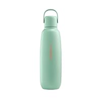 SodaStream 0,9L Fizz&go COOL Metallflasche Mint | Spülmaschinengeeignet | Kompatibel mit Duo, E-Duo, Terra UVM. | Hält bis zu 12 Stunden warm & kalt | BPA-frei | 1er-Pack