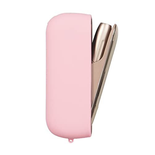 YiTenn Schutzhülle Case Hülle für IQOS 3/IQOS 3 Duo, Lanyard Design, Silikon Zubehör (Rosa) Cover