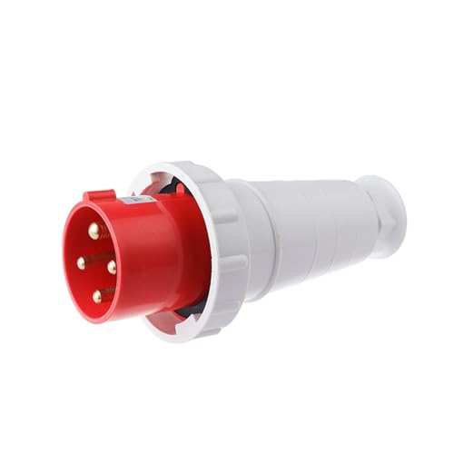 Conector industrial 125a de 4 pines macho y hembra impermeable para alta corriente 6