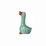Stile: alla moda Anatre in ceramica dipinta a mano, volpi, conigli, cervi, cortile, giardino, ornamenti paesaggistici, layout micro paesaggio, 4,9 x 9 x 4,4 cm