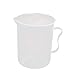 Aexit Laboratory Kitchen gauge Plastic Water Liquid Graduated Measuring Cup Beaker 250ml