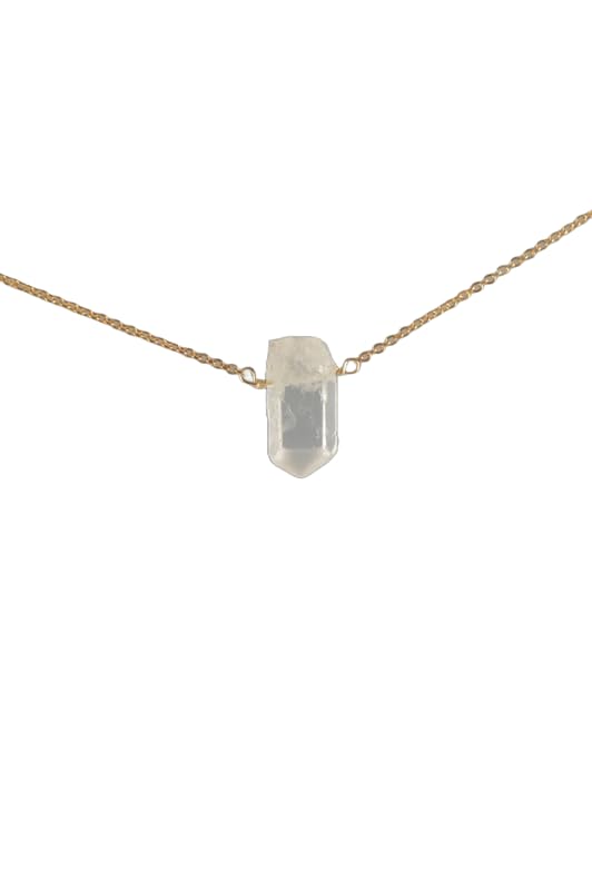 Collier en cristal naturel en cadeau idéal pour l'anniversaire d'une femme