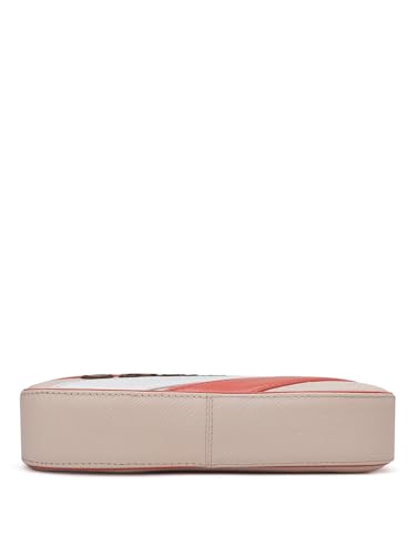 Image of Da Milano Women's Leather Shoulder Bag - Pink