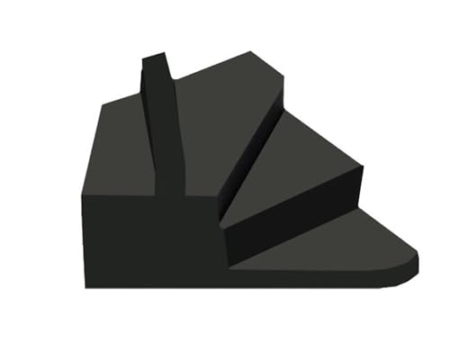 X-Ray Sponge Positioner - Finger Block, Adult - 5" x 5" x 3" Closed Cell, USA Made