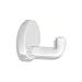 Produktbild Hewi Heinrich Wilke 477.90.010 99 Einzelhaken SERIE 477, 45 mm tief, Rosette Durchmesser 50 mm, reinweiß
