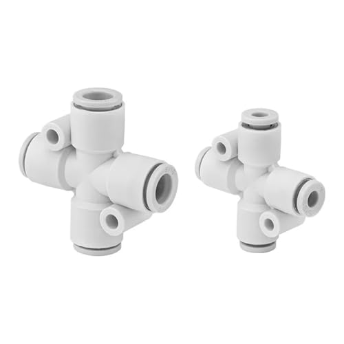 Conector rápido de cuatro cruces KQ2TY10-08 para solucionar fugas neumáticas