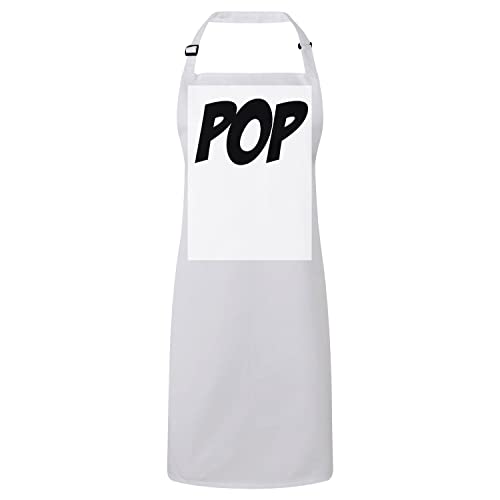 Tablier cuisine pop lettres cadeau idéal pour passionné de bande dessinée et comics