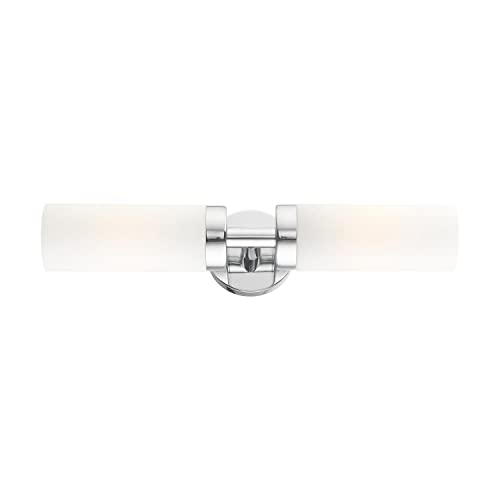Image of Livex Lighting 15072-05 Aero Wall Sconce, Polished Chrome
