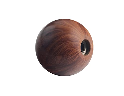 Dewhel DE-8471 Wooden Universal Manual Aluminum Shift Knob 200 Gram Weighted Gear Shift Knobs M10X1.5 M12X1.25 M10X1.25 M8X1.25 thumb #2