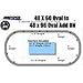 40x60 Conversion to 48X96 Oval Track Layout Pack O Gauge