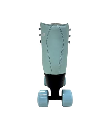 Skate Gear Extra Support Quad Roller Skates for Kids and Adults (Mint, Youth 2)