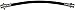 Dorman H621888 Clutch Hydraulic Hose Compatible with Select Mitsubishi Models