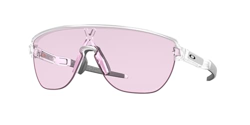 Oakley OO9248A Sunglasses Bundle: OO 9248A 924806 Corridor A Matte Clear Prizm L and Large Black leash Accessory kit