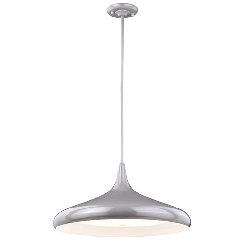 VAXCEL Bacio LED Taupe Motion Sensor Dome Pendant Light