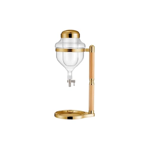 AOPIPI 酒器、ワインセット、耐熱、ガラス、大容量、温冷兼用、ドリップストッパー付き、業務用/家庭用に最適、冷酒や焼酎、ギフトにも最適 (B,蛇口の種類)