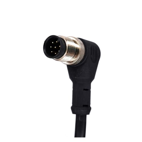 Cable sensor M12 impermeable de 4 pines y doble cabeza para automatización 3