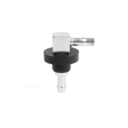JADSOrBoBi Fuel Elbow 1/4\" Line 90 Degree Gas Tank Fitting with Rubber Grommet, Fits 1/2-Inch Drilled Hole, Leak-Free Seal for Fuel, Oil, Water, and Coolant
