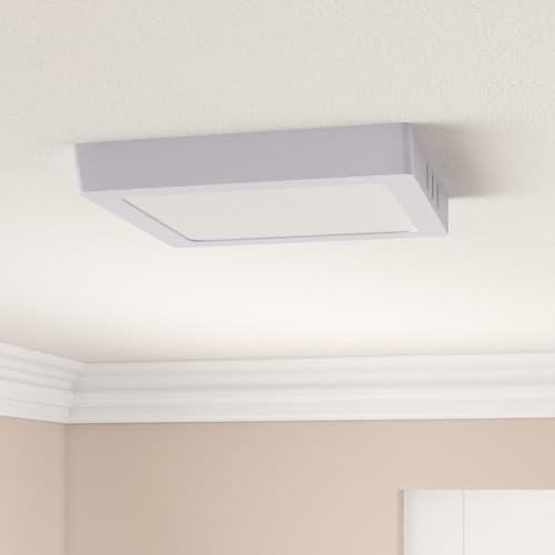 Image of Amax 22 Watts Square Surface LED Panel Light (White,Plastic)