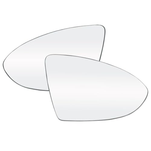 Miroir rechange chauffant pour rétroviseur Golf Mk7 lentille verre asphérique grand angle