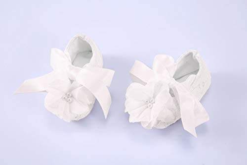 Bow Dream Baby Flower Girl Dress with Shoes Applique Birthday Princess Party2