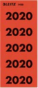 Esselte Leitz 2020 1420-25 Folder Contents Labels Red Pack of 100 (1420-25)