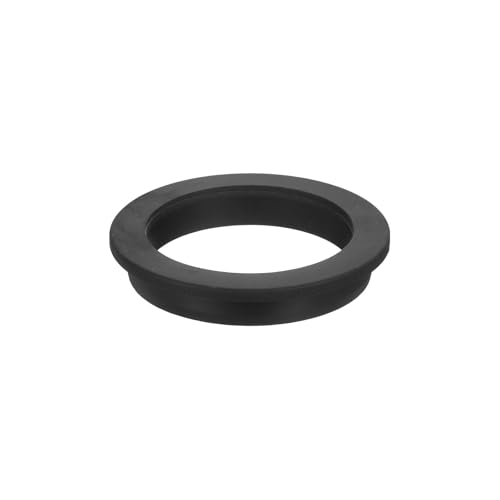 uxcell 1Pcs Rubber Grommets 100mm Drill Hole, 85mm ID Hole Top Hat Grommet Black Silicone Rubber Hole Plug Gasket for Wiring, Automotive
