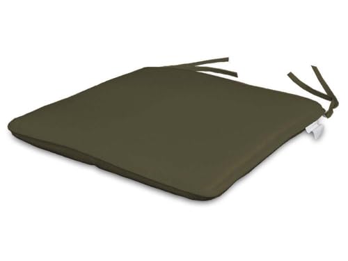 Habitat et Jardin Par de Cojines para Asiento 35 x 35 cm Color Topo