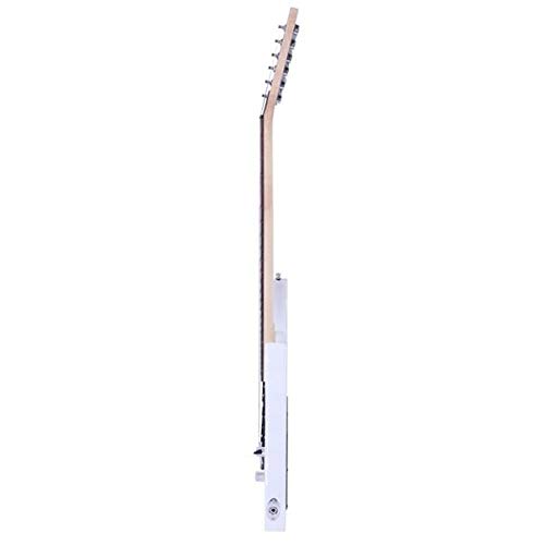 Guitars Glarry 170 Model With 20W Electric Guitar Pickup Hsh Pickup Guitar Stereo Bag Harness Picks Rocker Connector Wrench Tool White