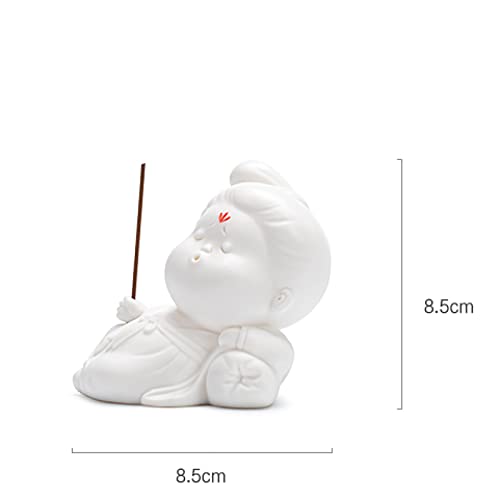 Porte-encens céramique Mignon Dame pour santal intérieur
