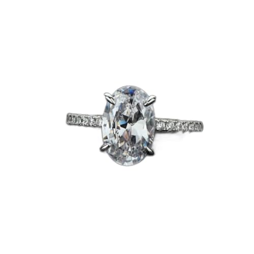 Bague mariage ovale argent 925 pour sublimer vos mains sans effort