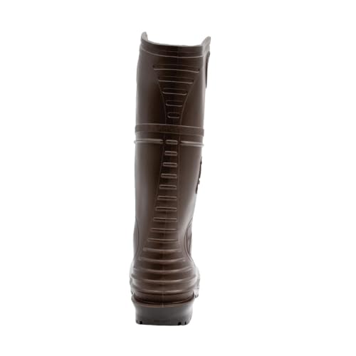 Image of DUNLOP Durapro XCP Steel Toe PVC Work Boots for Men and Women - Lightweight, Waterproof, Electrical Insulation & Oil Slip Resistant