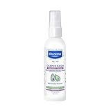 Mustela Baby Diaper Rash Cream Spray – Touch-Free protectant with Zinc Oxide & Natural Avocado - Treats, Soothes and Prevents Diaper Rash- Fragrance-Free - 3 fl. oz