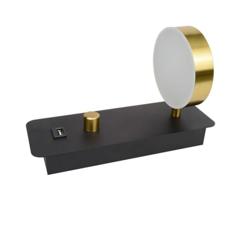 Lampe murale orientable à 300 degrés LED 9W et chargeur USB C noir - 2