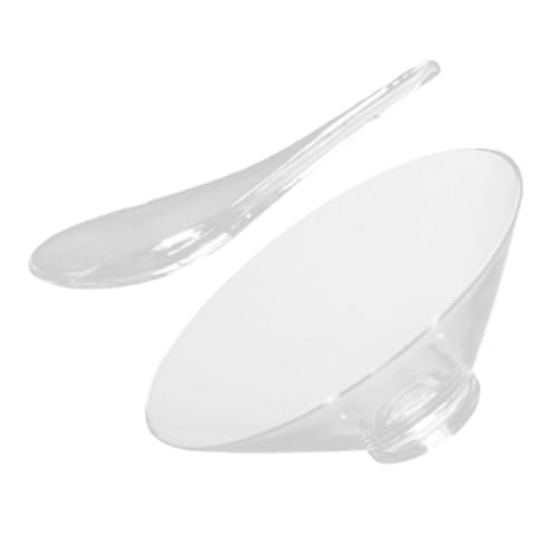 SMASOLO 日式耐熱ガラス抹茶茶碗とスプーン 滑らかで清潔簡単 小型茶碗 抹茶用マグ 家 オフィス レストラン用 お茶会や に