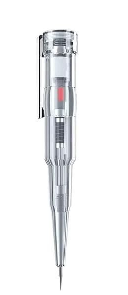 Image of 1Pc Clear Responsive Electrical Tester Pen,70-250V Portable Waterproof Electrical Tester Pen with LED Color Light,Non-Contact AC Voltage Tester Pen Voltage Testers Tools and Home Improvement