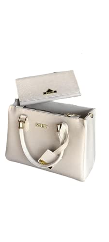 Bolsa Off White com Carteira