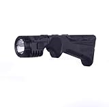 Viridian Weapon Technologies 4LUX 2K Duo Angled Flashlight, 2,000 Lumens with Integrated Light and Green Laser Rechargeable by Safe Charge. Laser Class IIIA ＜5mW (Less Than 5mW).