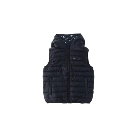 Chaleco Acolchado Champion Legacy Outdoor Light Small Logo, Negro Cover