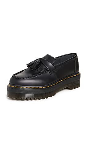 Dr. Martens Unisex Adrian Quad Leather Platform Loafers